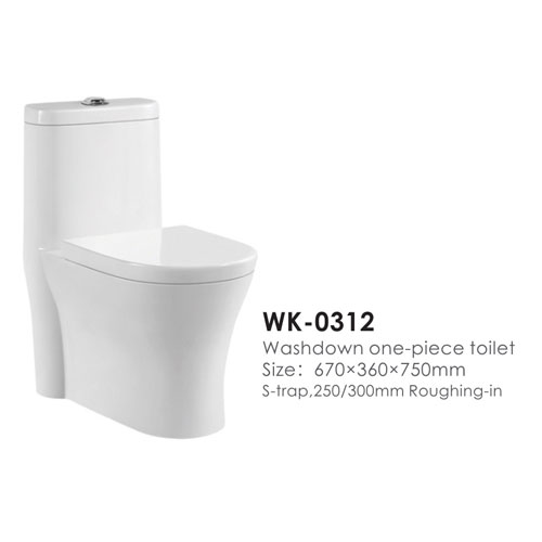 توالت فرنگی الپس مدل WK0312