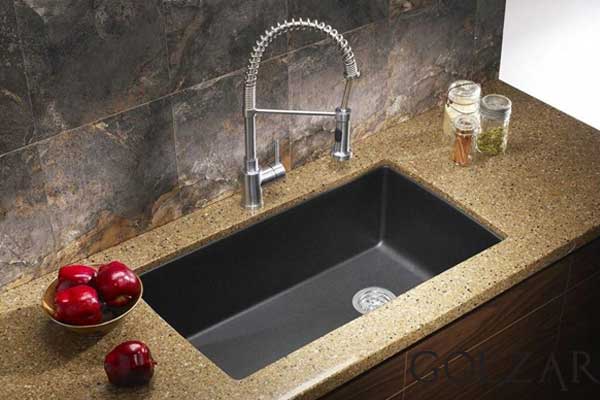 مقایسه سینک گرانیتی با استیل