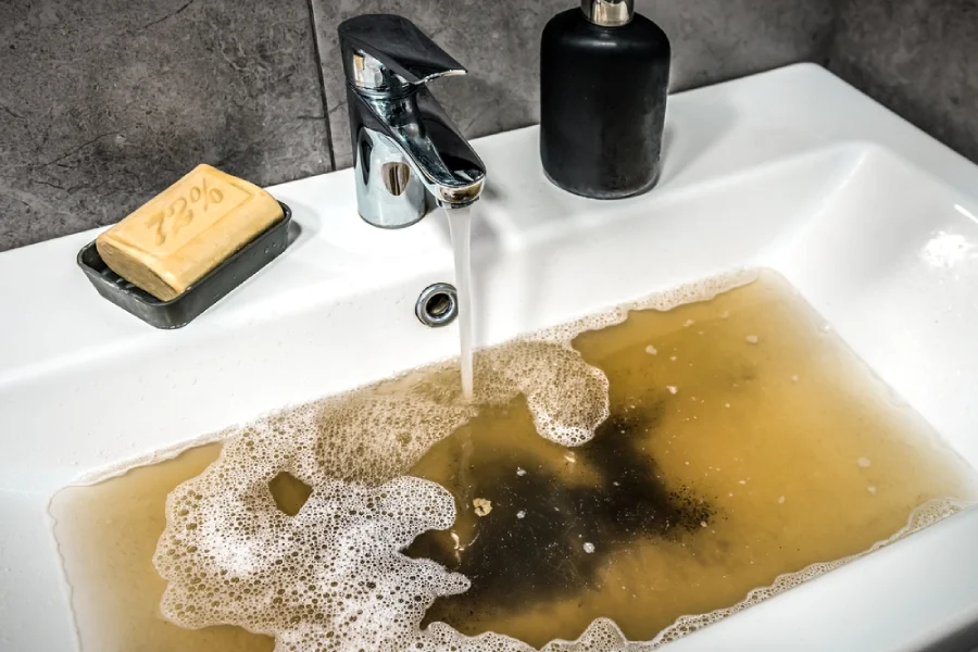 تميز كردن سنگ روشويی