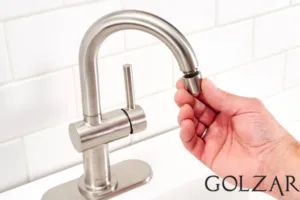 تعویض علمک شیر ظرفشویی